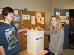 Demokratie lebt vom Mitmachen: Juniorwahlen am Gymnasium 