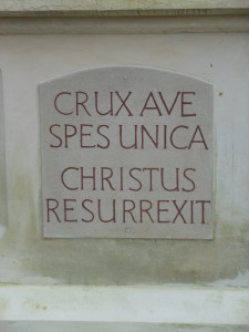 Kreuz St Bonifatius Inschrift