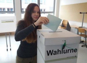 Stimmabgabe bei der Juniorwahl_Sophie