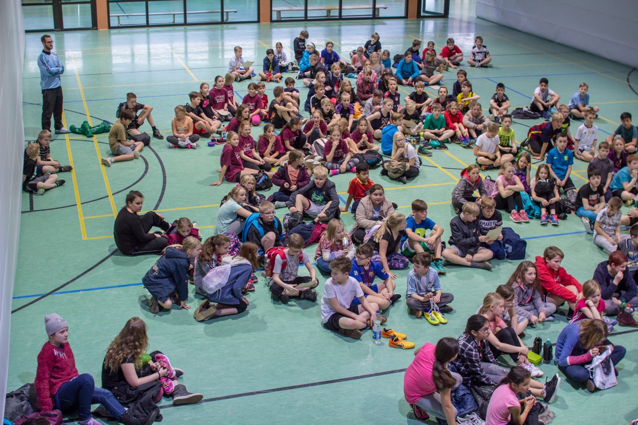 Siegerehrung am Ende der Veranstaltung